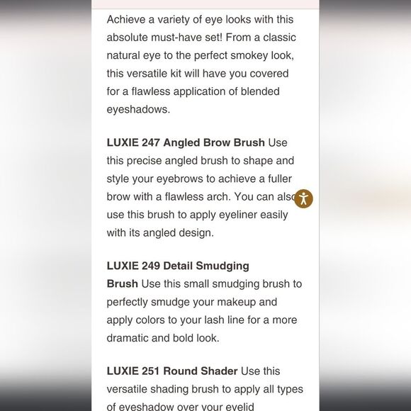 Luxie Rose Gold Collection Flawless Blending Set - Picture 11 of 11